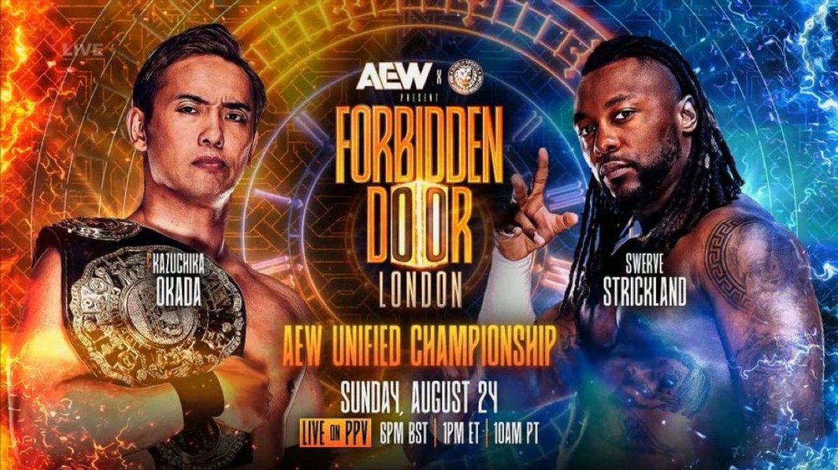 Kazuchika Okada vs. Swerve Strickland Forbidden Door 2025