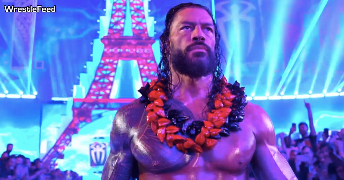 Roman Reigns 2 Ula Fala Red Black WWE Clash In Paris 2025 WrestleFeed App
