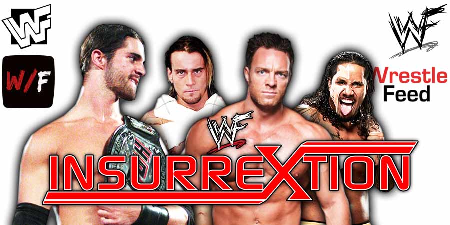 Seth Rollins Vs CM Punk Vs LA Knight Vs Jey Uso Clash In Paris 2025 4 WrestleFeed App