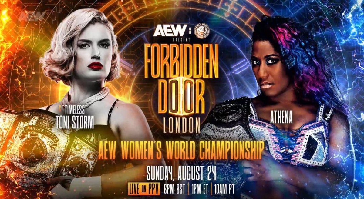 Timeless Toni Storm vs Athena Forbidden Door 2025
