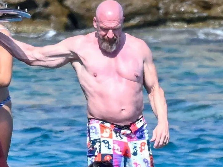 Triple H Fat Physique Out Of Shape Old Age 2025 Greece TMZ