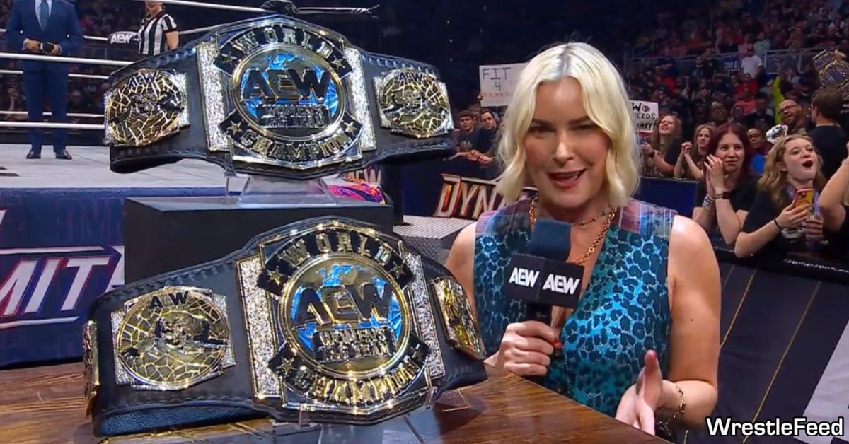 AEW Women's Tag Team Championship Titles Debut Introduced Renee Young Paquette Dynamite September 24 2025 WrestleFeed App