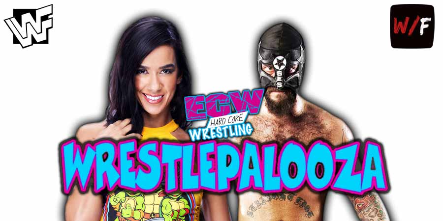 AJ Lee And CM Punk Wrestlepalooza 5 WrestleFeed App