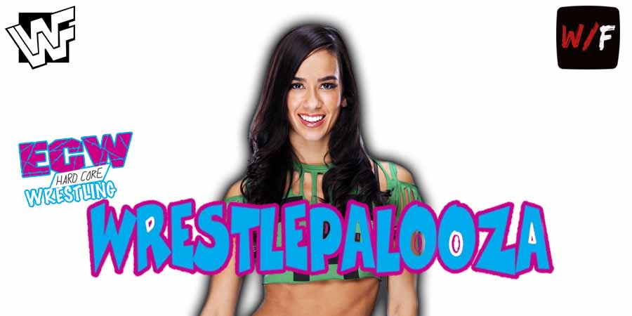 AJ Lee Wrestlepalooza 8 WrestleFeed App