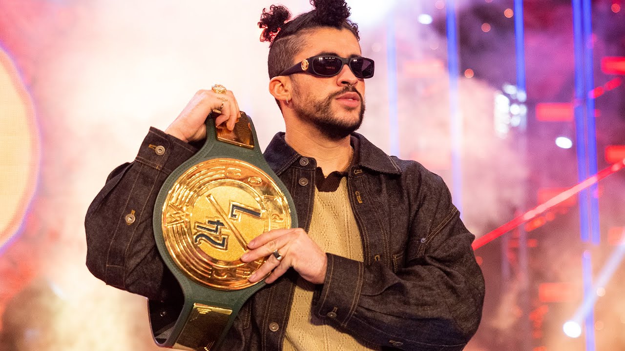 Bad Bunny WWE 24:7 24 7 Champion