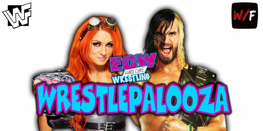 Becky Lynch And Seth Rollins Wrestlepalooza 2 WrestleFeed App