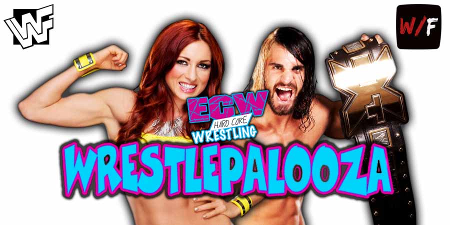 Becky Lynch And Seth Rollins Wrestlepalooza 3 WrestleFeed App