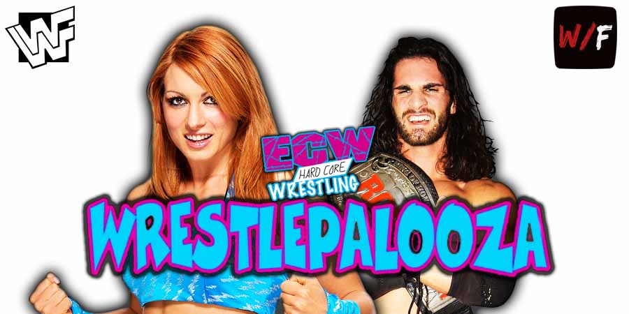 Becky Lynch And Seth Rollins Wrestlepalooza 4 WrestleFeed App