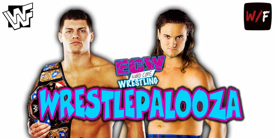 Cody Rhodes Vs Drew McIntyre 5 Wrestlepalooza 2025 WrestleFeed App