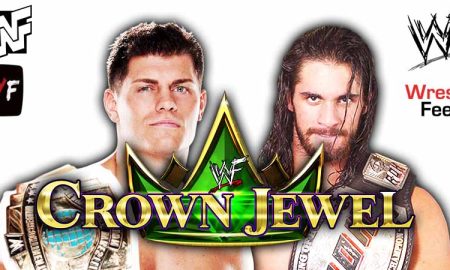Cody Rhodes Vs Seth Rollins 5 Crown Jewel 2025 WrestleFeed App