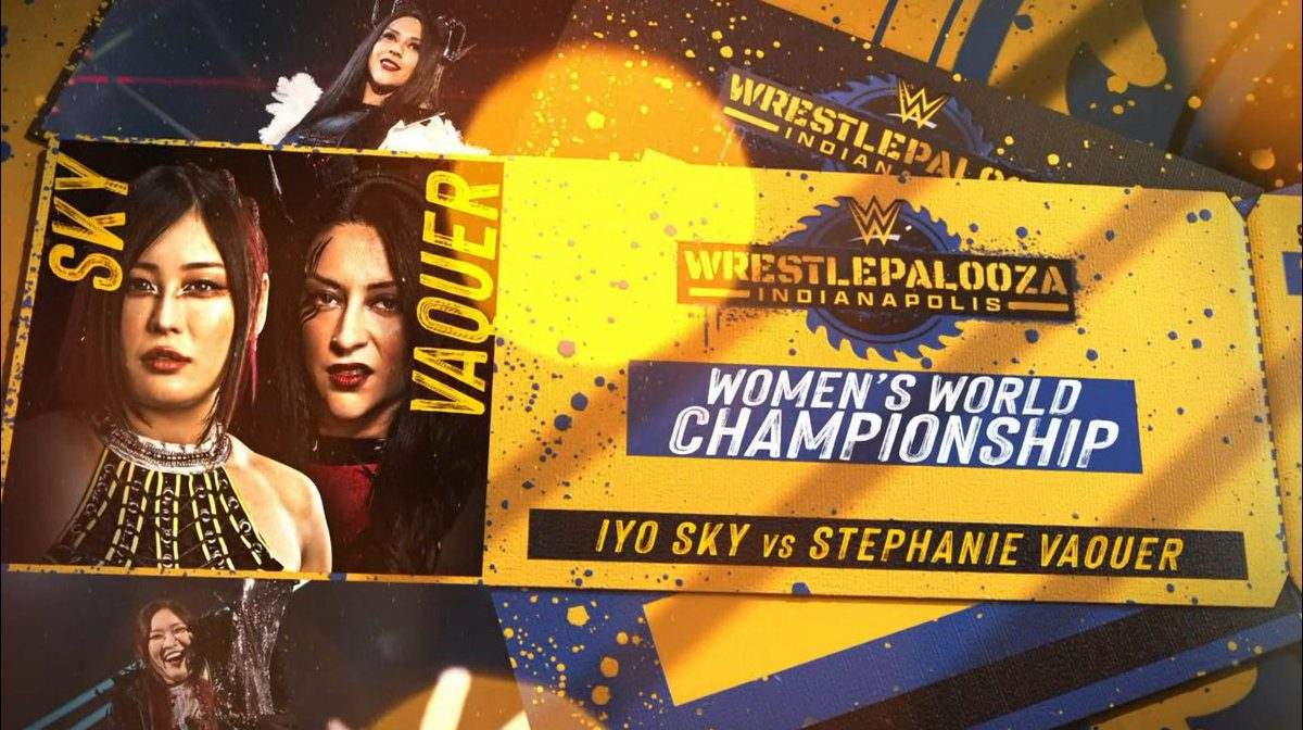 IYO SKY vs. Stephanie Vaquer WWE Wrestlepalooza 2025