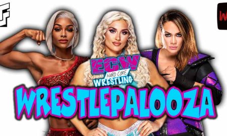 Jade Cargill Vs Tiffany Stratton Vs Nia Jax 1 Wrestlepalooza 2025 WrestleFeed App