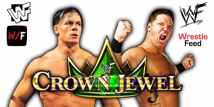 John Cena Vs AJ Styles 6 Crown Jewel 2025 WrestleFeed App