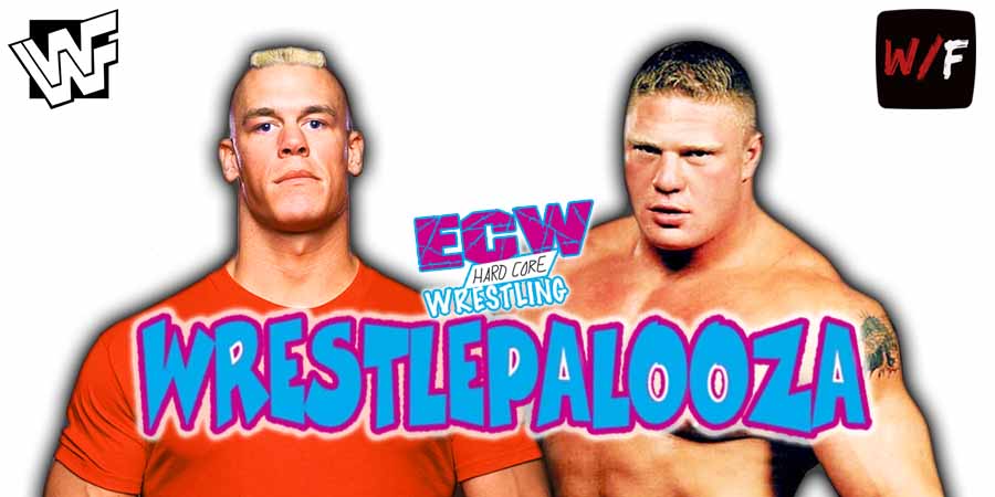 John Cena Vs Brock Lesnar 1 Wrestlepalooza 2025 WrestleFeed App