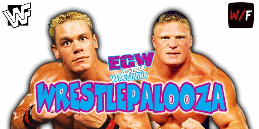 John Cena Vs Brock Lesnar 2 Wrestlepalooza 2025 WrestleFeed App