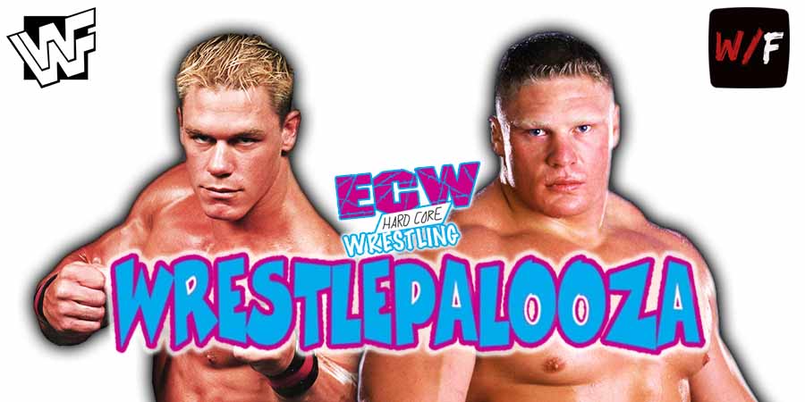 John Cena Vs Brock Lesnar 3 Wrestlepalooza 2025 WrestleFeed App