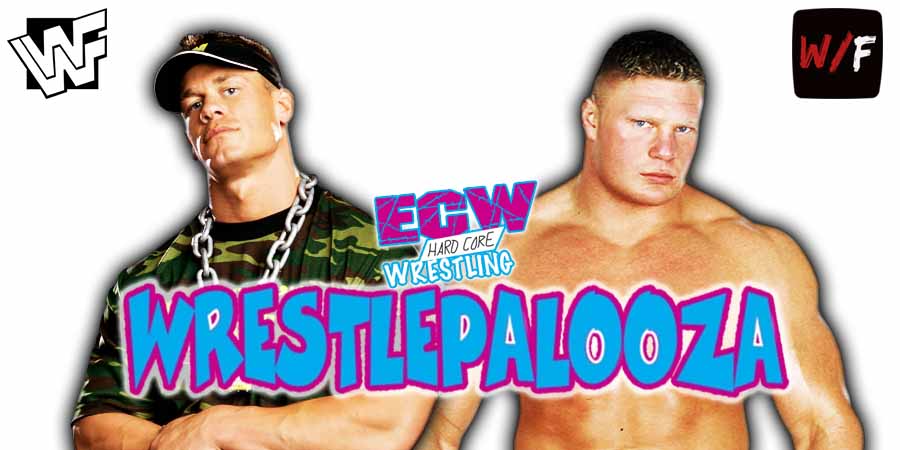 John Cena Vs Brock Lesnar 4 Wrestlepalooza 2025 WrestleFeed App