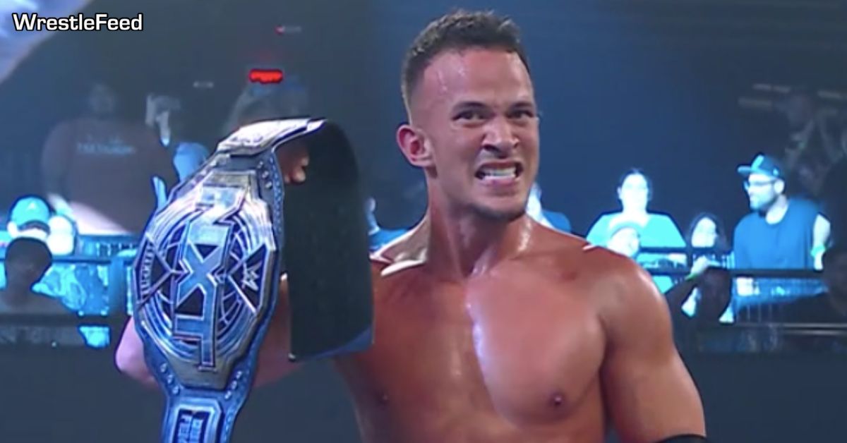 Ricky Saints Starks wins the NXT Championship No Mercy 2025 WrestleFeed App