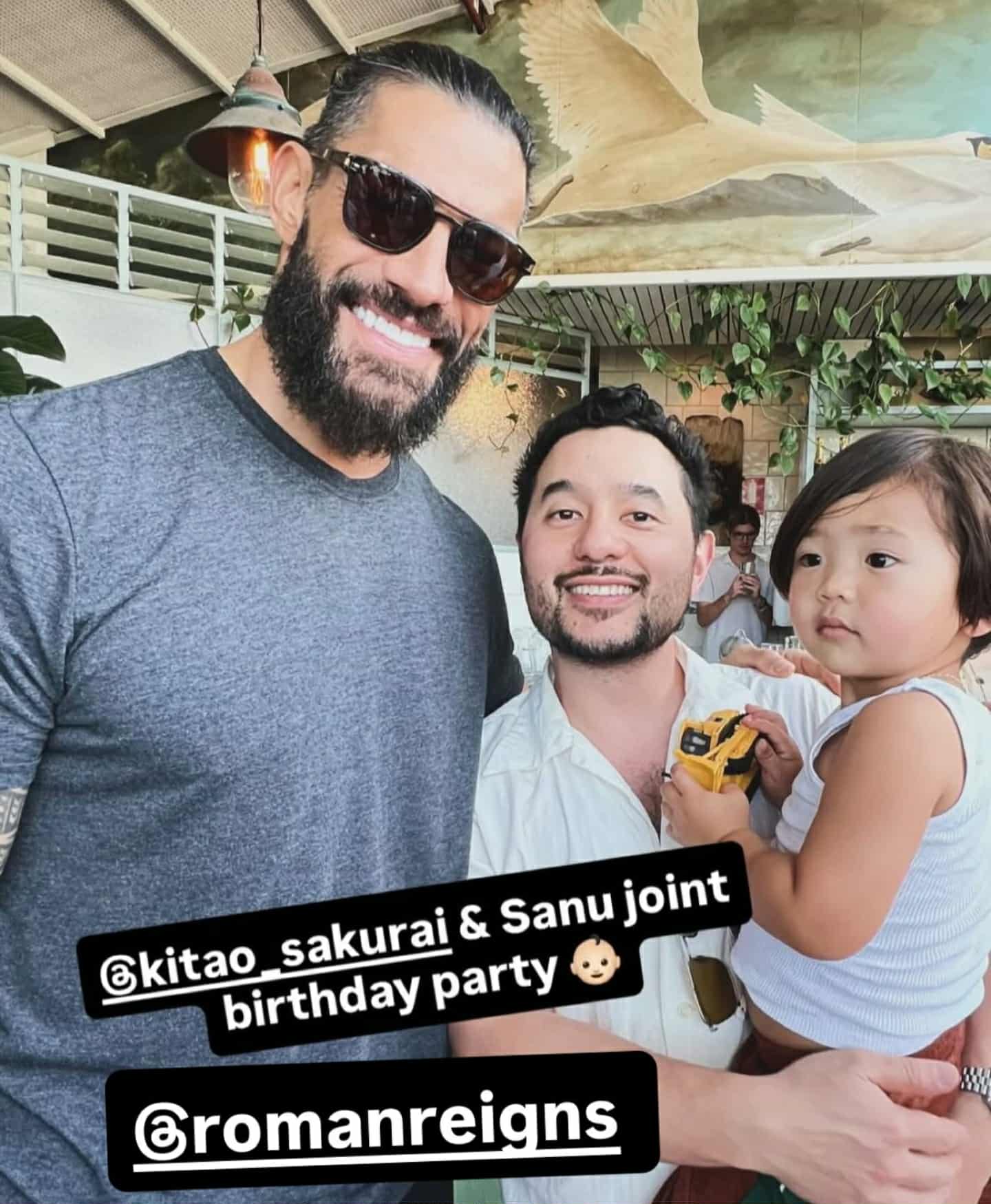 Roman Reigns with Street Fighter Director