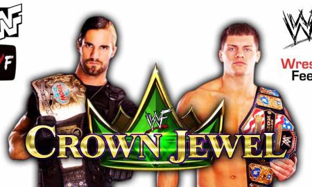 Seth Rollins vs Cody Rhodes 7 Crown Jewel 2025 WrestleFeed App