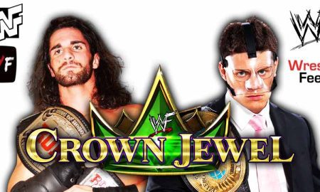 Seth Rollins vs Cody Rhodes 9 Crown Jewel 2025 WrestleFeed App