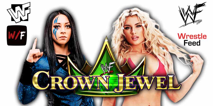 Stephanie Vaquer vs Tiffany Stratton 4 Crown Jewel 2025 WrestleFeed App