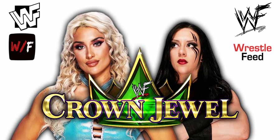 Tiffany Stratton vs Stephanie Vaquer 3 Crown Jewel 2025 WrestleFeed App