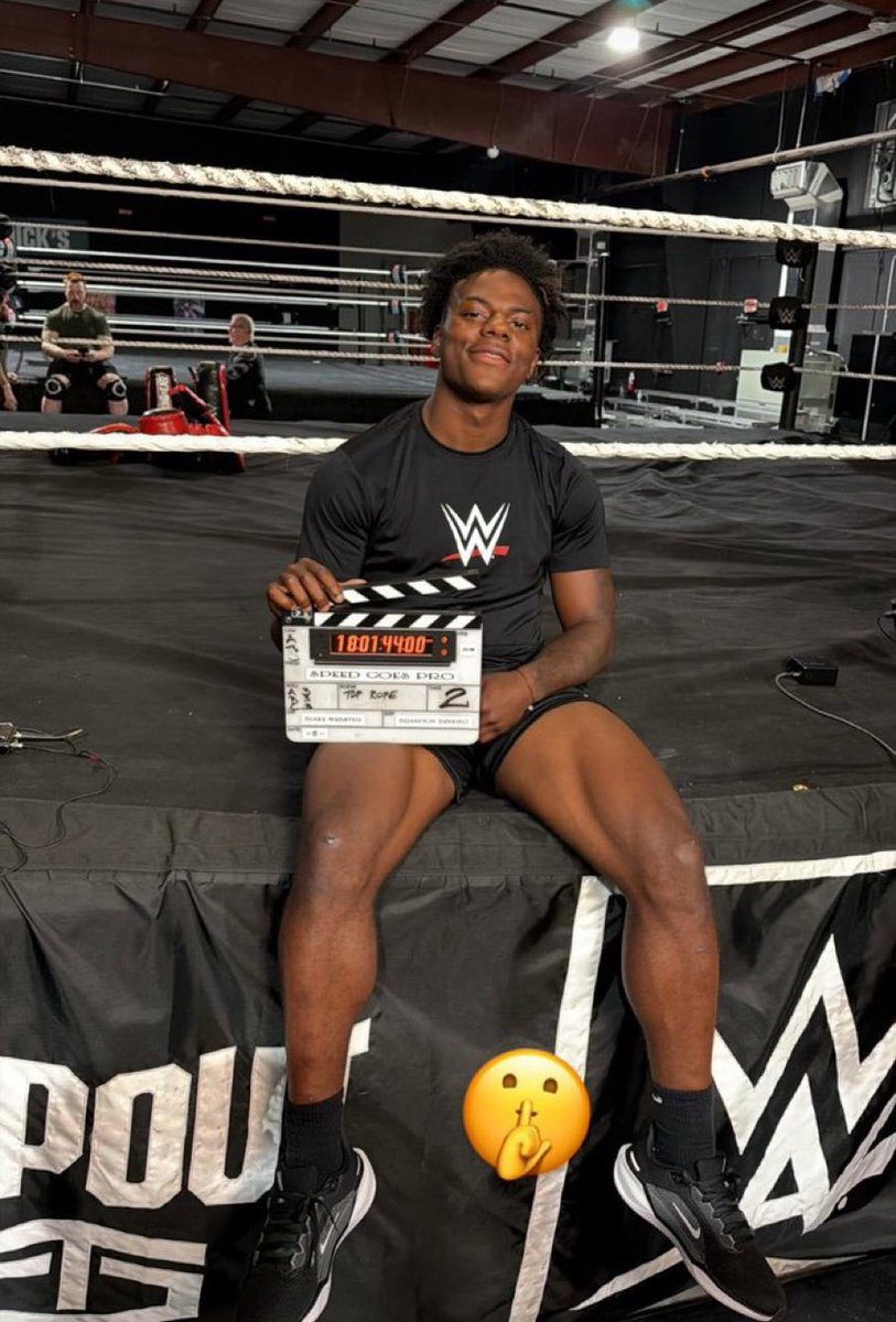 IShowSpeed Speed At WWE Performance Center PC