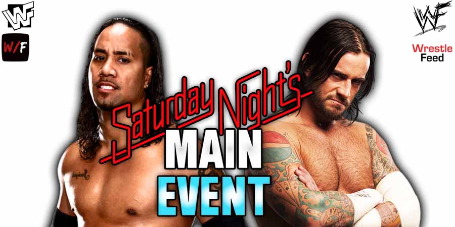 Jey Uso Vs CM Punk 6 SNME Saturday Night's Main Event 2025 WrestleFeed App