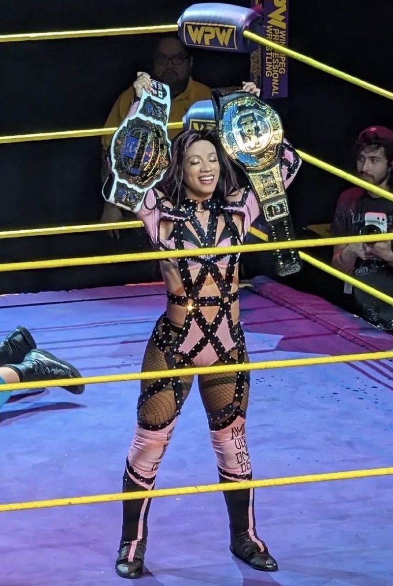 Mercedes Mone Sasha Banks Wins Winnipeg Pro Wrestling Women's Championship