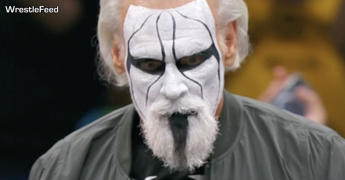 Sting Returns White Gray Grey Hair Beard AEW WrestleDream 2025 WrestleFeed App