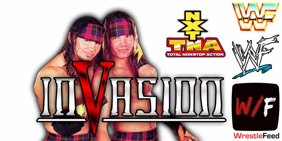 The Hardy Boyz Matt Jeff Hardy 3 NXT TNA Invasion Showdown WrestleFeed App
