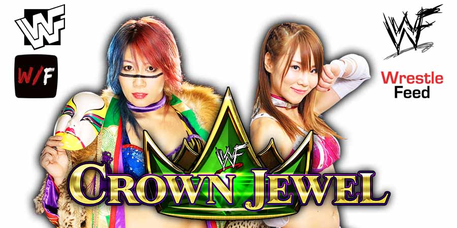 The Kabuki Warriors Asuka And Kairi Sane 1 Crown Jewel 2025 WrestleFeed App