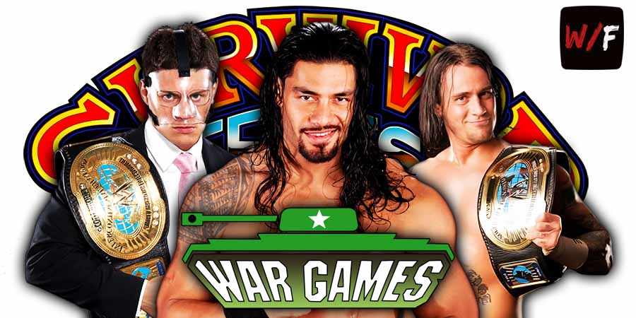 Cody Rhodes Roman Reigns CM Punk 1 Survivor Series 2025 WrestleFeed App