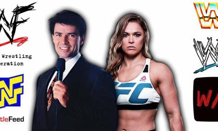 Eric Bischoff And Ronda Rousey Article Pic WrestleFeed App