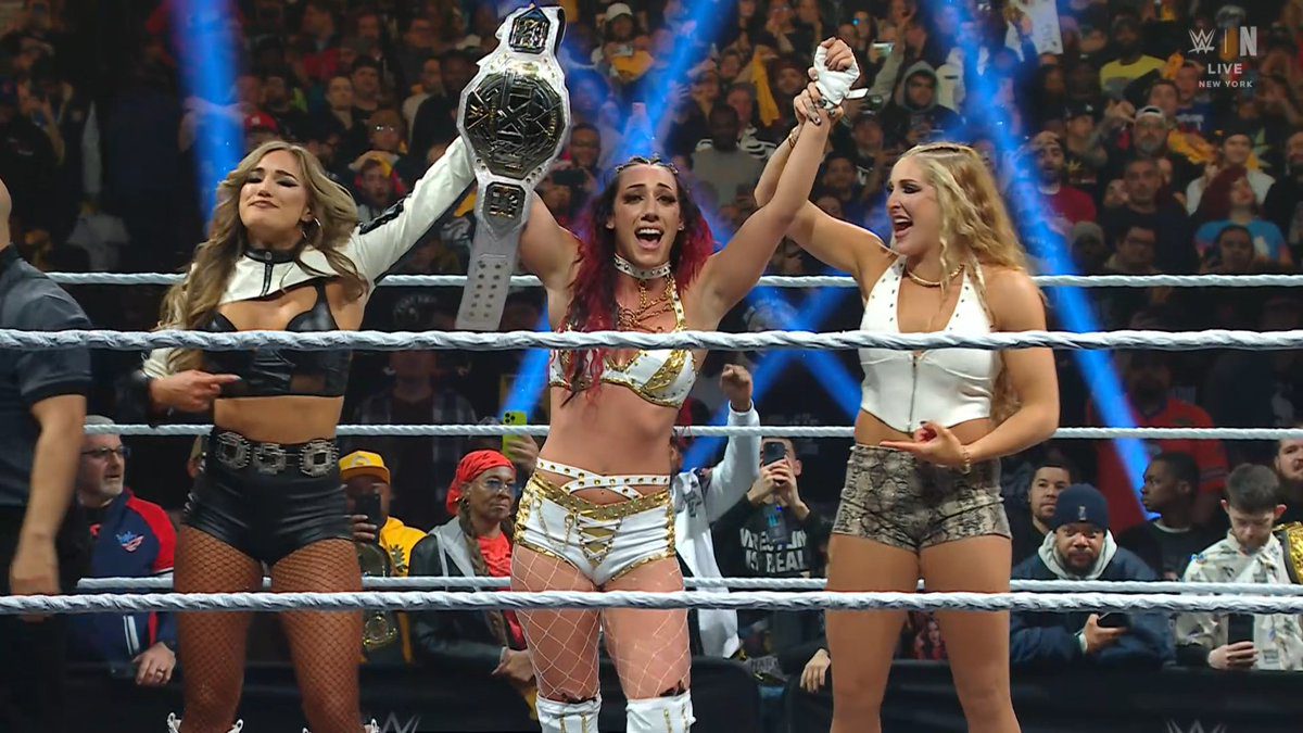 Jacy Jayne Wins NXT Women's Championship Gold Rush November 18 2025 Fallon Henley Lainey Reed