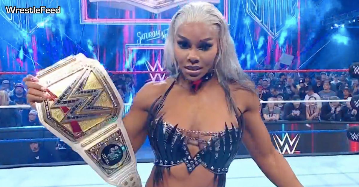 Jade Cargill Wins The WWE Women's Championship Saturday Night's Main Event November 1 2025 WrestleFeed App