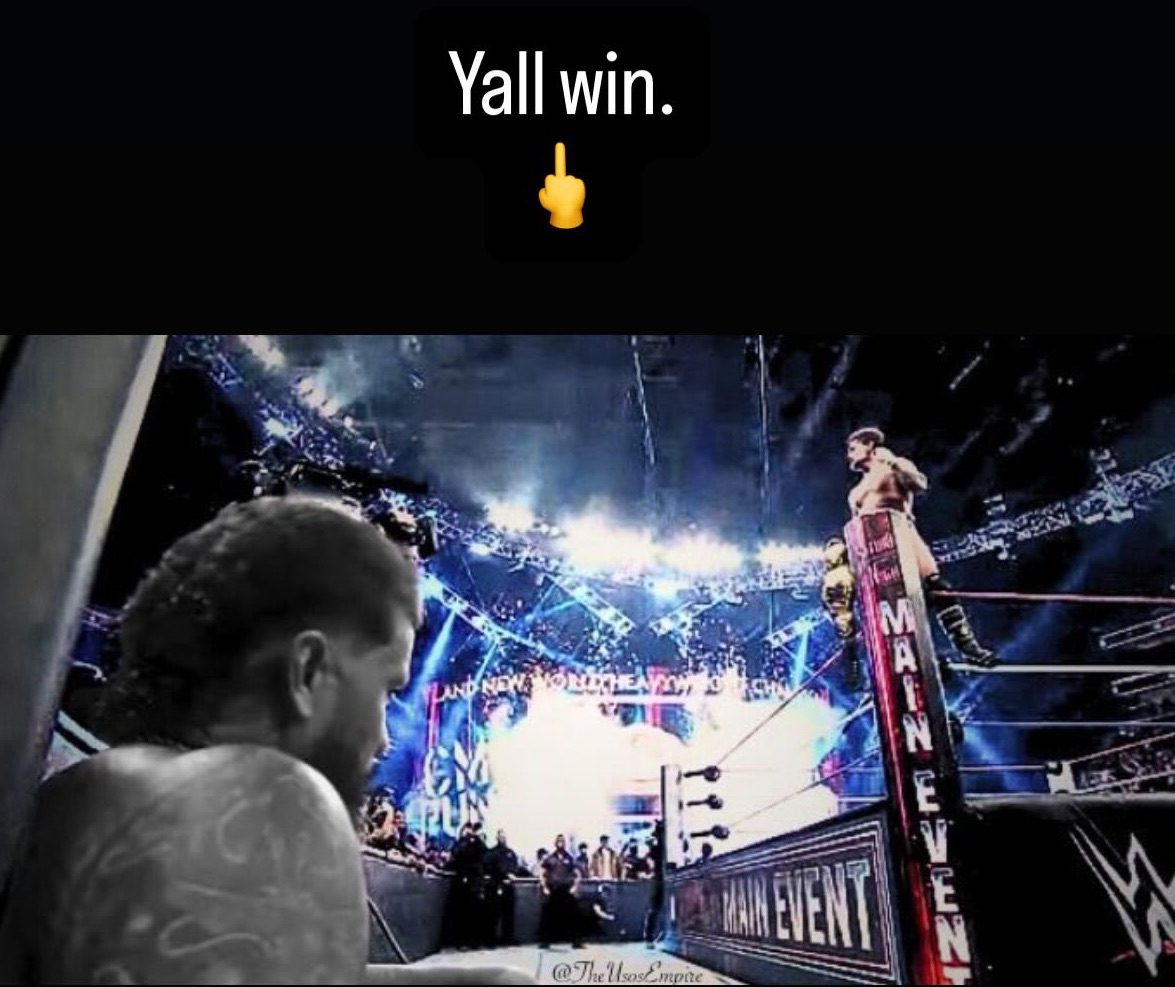 Jey Uso reacts to losing to CM Punk