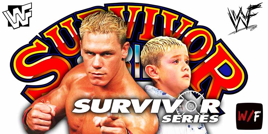 John Cena VS Dominik Mysterio 3 Survivor Series 2025 WrestleFeed App
