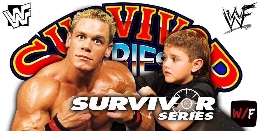John Cena VS Dominik Mysterio 4 Survivor Series 2025 WrestleFeed App