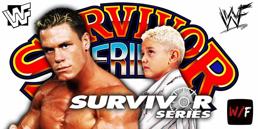 John Cena VS Dominik Mysterio 5 Survivor Series 2025 WrestleFeed App