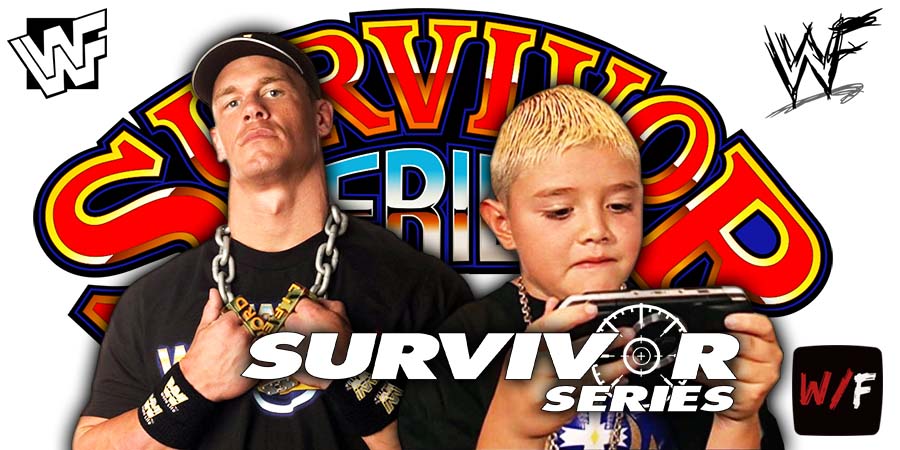 John Cena VS Dominik Mysterio 8 Survivor Series 2025 WrestleFeed App