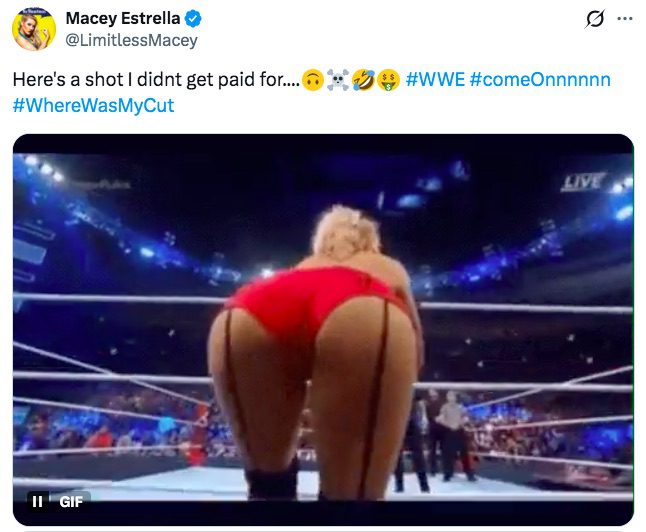 Lacey Evans Says WWE Didn't Pay Her For Her Non-PG Spot At Extreme Rules 2019