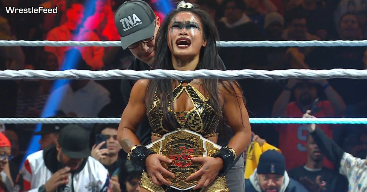Lei Ying Lee Xia Li Wins TNA Knockouts World Championship WWE NXT November 25 2025 WrestleFeed App