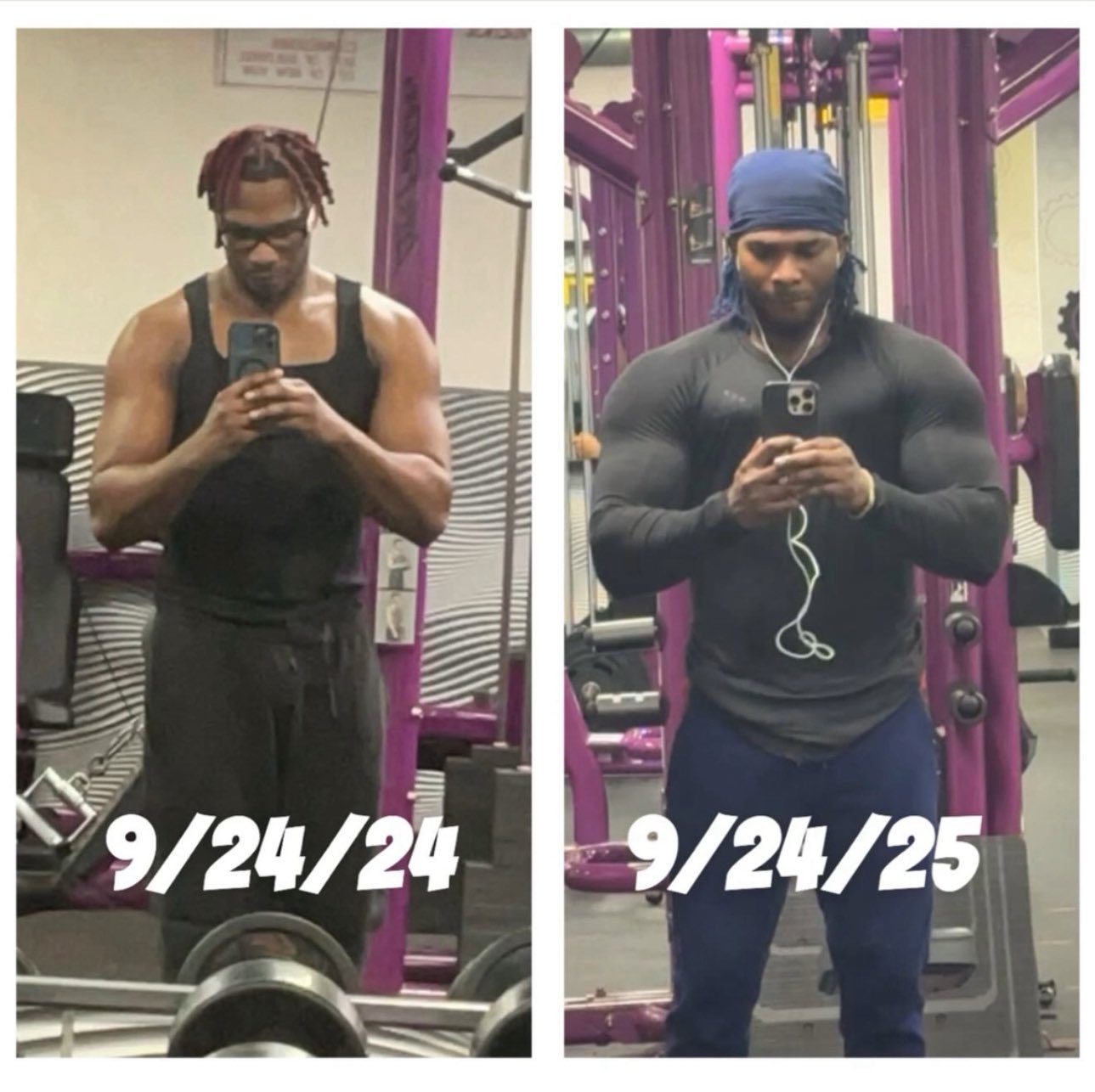Marq Quen Private Party Muscles Physique Gym 1 One Year Transformation 2024 2025