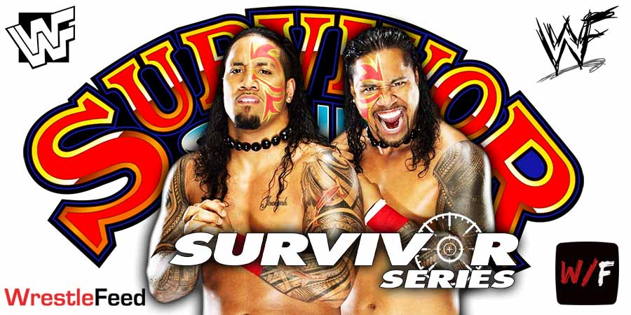 The Uso Twins Usos Jey Jimmy 3 Survivor Series 2025 WrestleFeed App