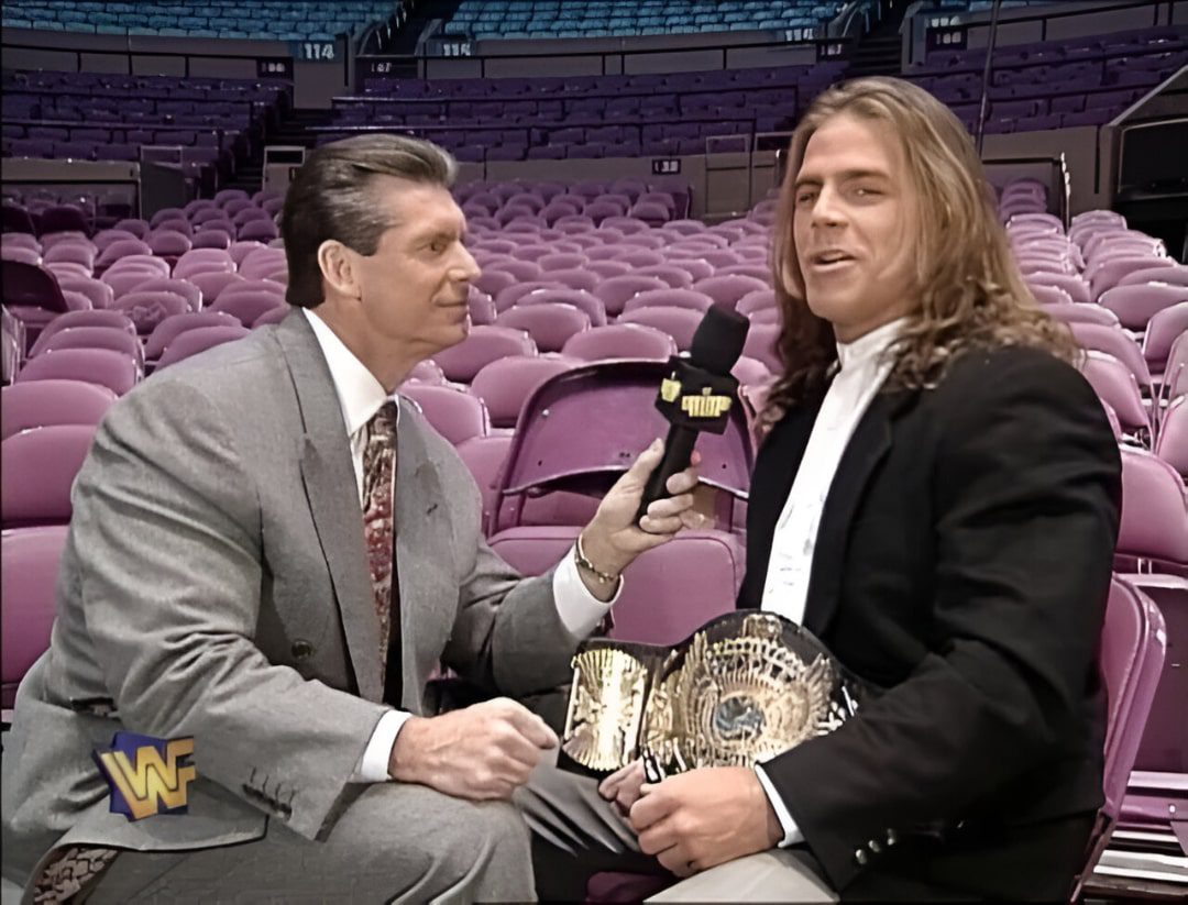 Vince McMahon Shawn Michaels WWF Champion Survivor Series 1996 Interview