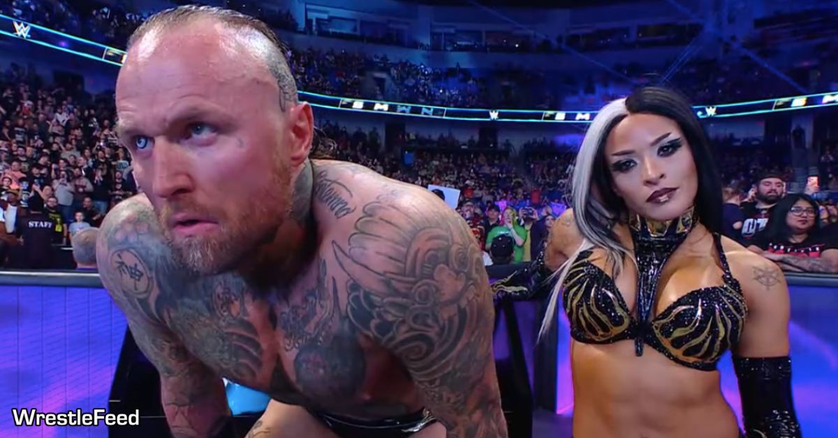 Aleister Black Zelina Vega Necessary Evil WWE SmackDown December 12 2025 WrestleFeed App
