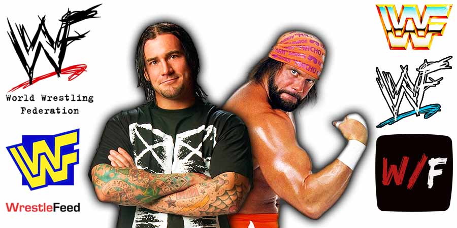 CM Punk AND Macho Man Randy Savage Article Pic WrestleFeed App