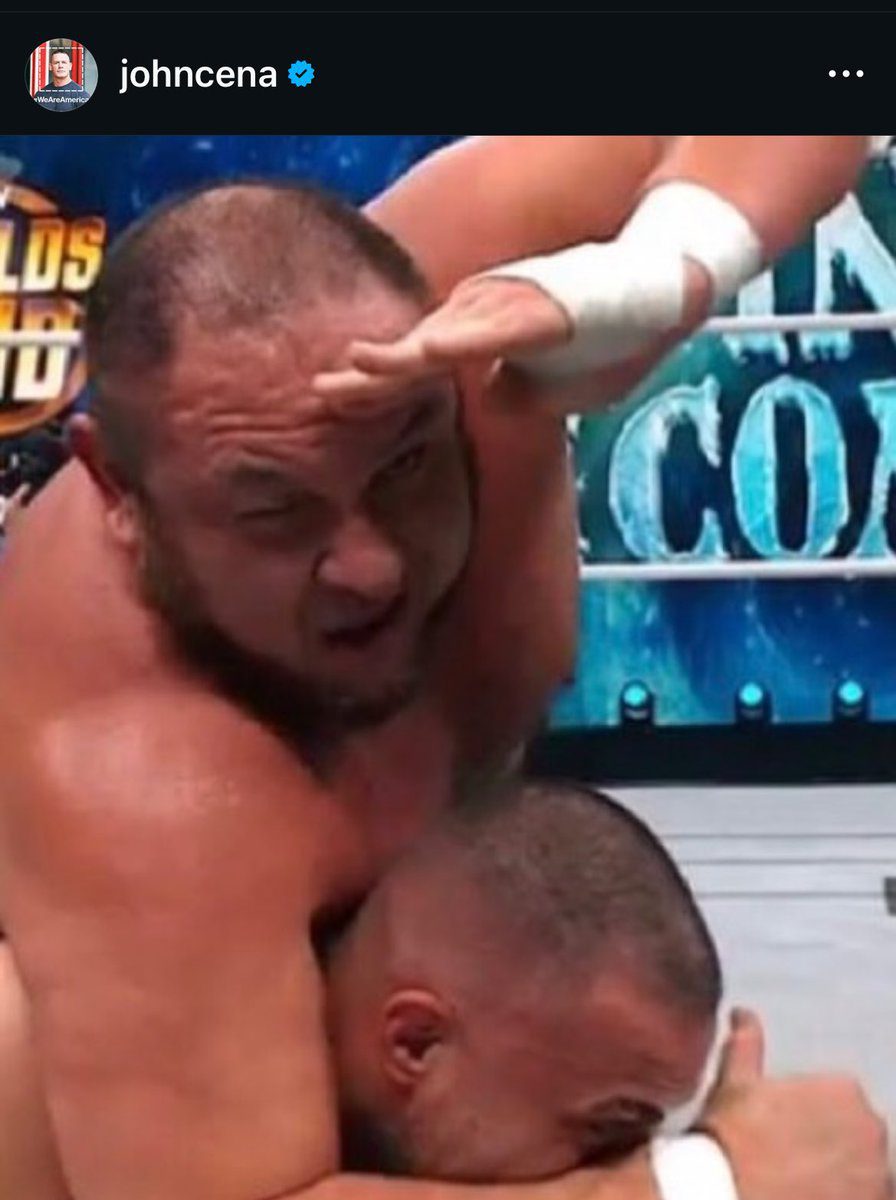 John Cena acknowledges Samoa Joe tribute